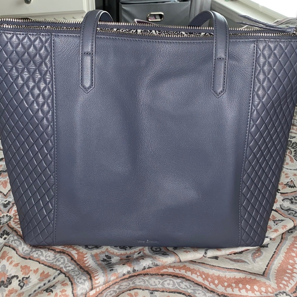 Vera Bradley Leather Tote